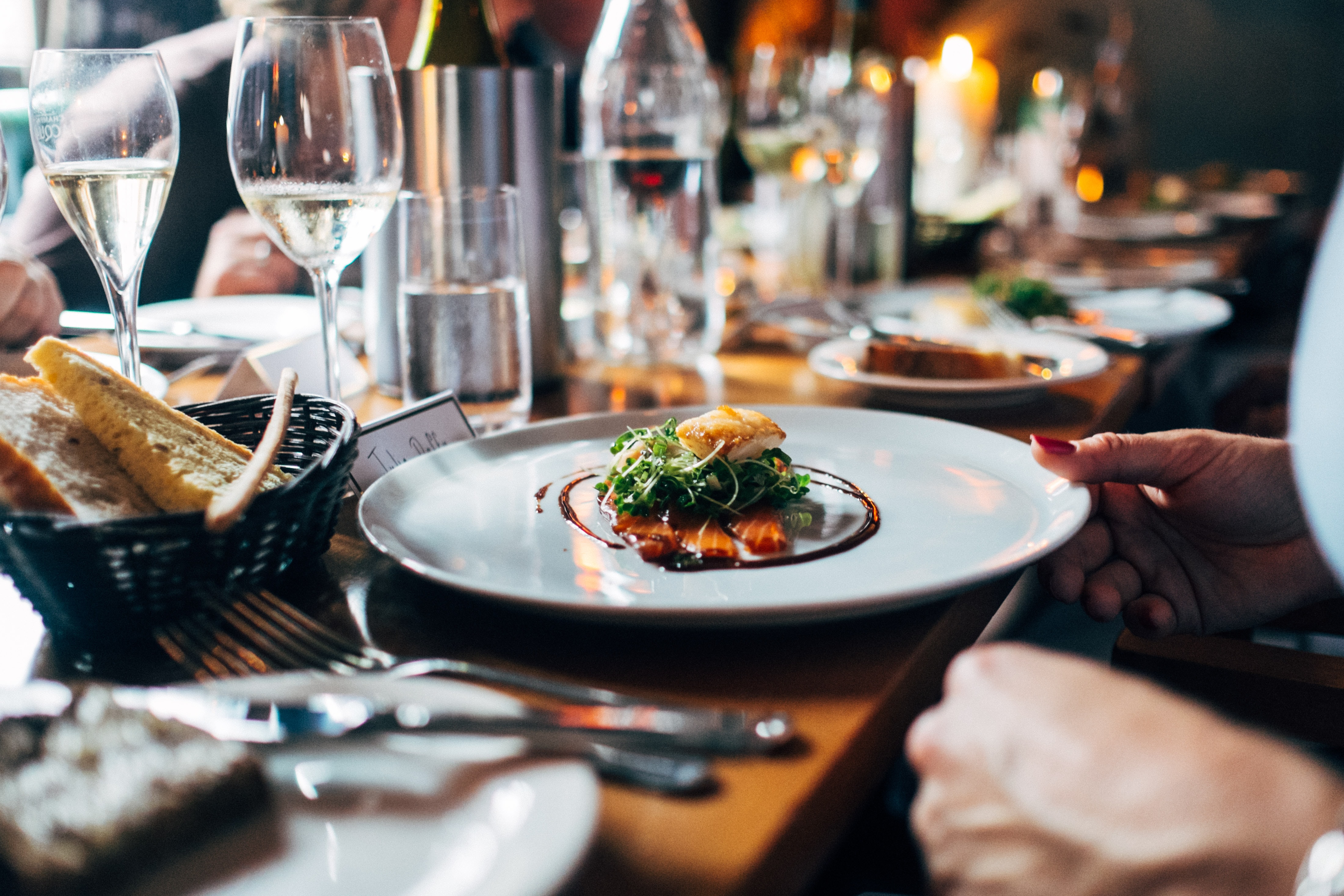 photo d'un plat dans le restaurant la palette du gout